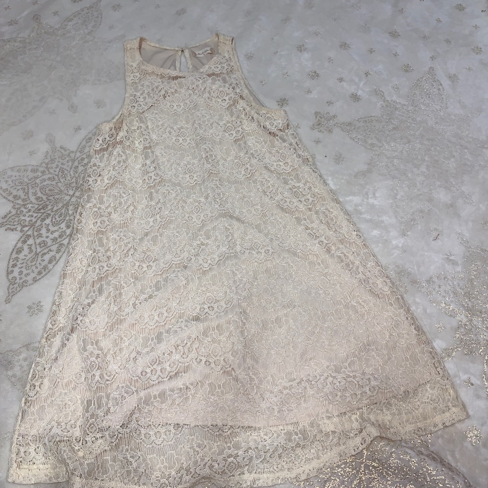 Alter’d State Cream Lace Dress